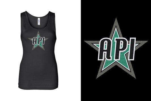 API Star Glitter Youth Tank